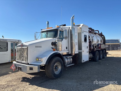 2014 Covax on 2014 Kenworth T800 8x6 Combination Wash/ Camion-citerne à vide