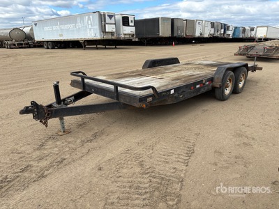 2012 Big Tex 20 ft T/A Flatbed Trailer