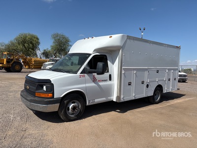 2011 Chevrolet Express 3500 4x2 Gesloten vrachtwagen