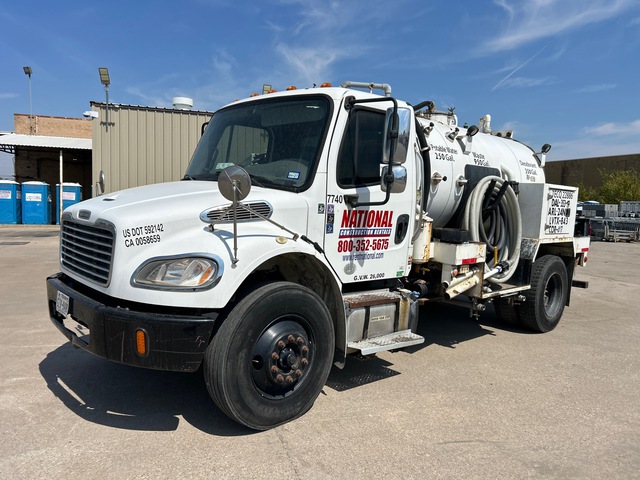 2015 Valew on 2016 Freightliner M2 112 Deluxe 4x2 Vacuum Tanker Truck