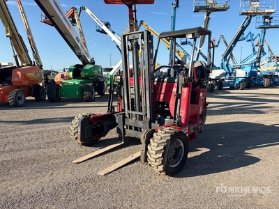 2015 Moffet M8 55.4 5500 lb 3x3 Truck Mounted Forklift