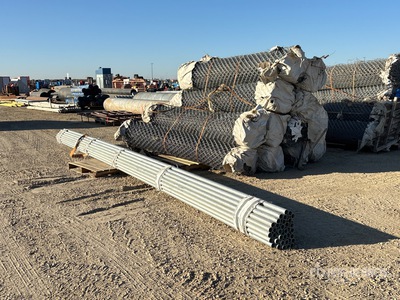 Quantity of 600 ft Package of 8 ft High Clôture