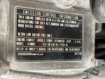 Engine with Emission Label