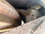 Undercarriage with Left Track Tensioner