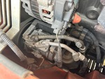 Engine with A/C Compressor