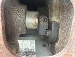 Undercarriage with Left Track Tensioner