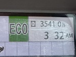 General Appearance with Hour Meter / Odometer