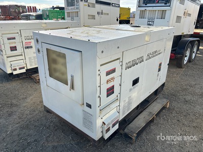 Kubota SQ1130 13.5 kW Skid-Mounted Generator Set