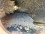 Undercarriage with Left Track Tensioner