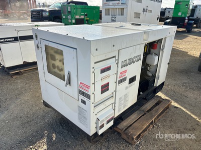 Kubota SQ1130 13.5 kW Skid-Mounted Generator Set
