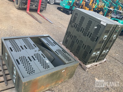 (3) Small Arms Storage Racks