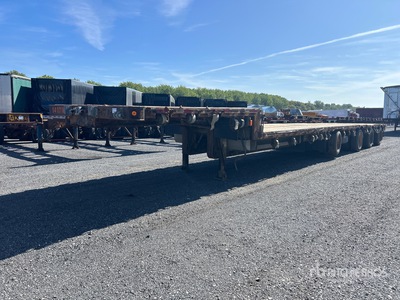 2016 Manac 53 ft Quad/A Plateforme Surbaissée