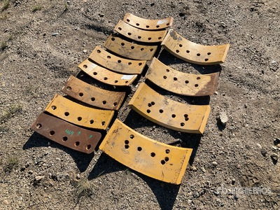Quantity of (11) Cat Grader Mold Board Edges Lamier (Unused)