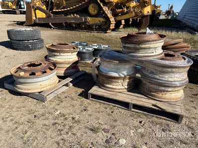 Quantity of (8) Steel Rims