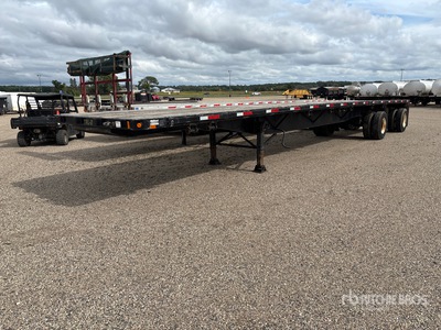 1998 Utility 48 ft T/A Spread Axle Remorque à plateau