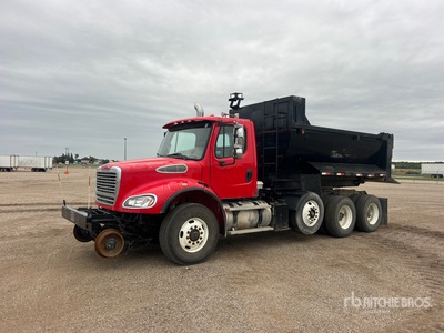 2006 Freightliner M2 112 8x4 Hi-Rail Tri/A Dump Truck