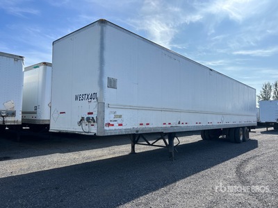 2007 Manac 53 ft x 102 in T/A Semi-remorque fourgon
