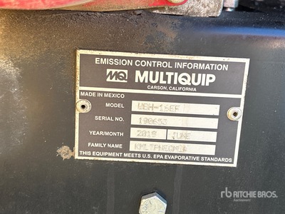 2019 Multiquip WBH-16EF Stand-On Concrete Buggy