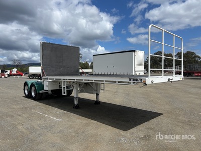 2004 MaxiTrans 6 m Bogie/A B-Double Lead Flatbed Trailer