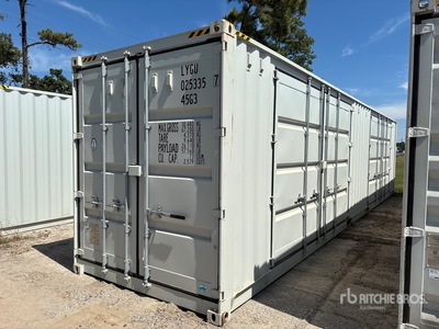 2026 40 ft High Cube Multi-Door Contenedor de almacenamiento