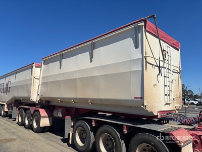 2023 Moore 6.7 m Tri/A B-Double Lead エンドダンプトレーラー