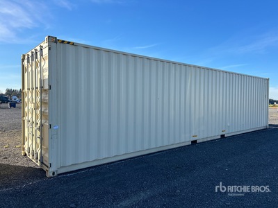 2026 40 ft High Cube Opslag container