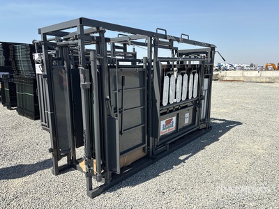 2026 RanchMaster LLG300 12 ft 6 in Upgraded Stockman Squeeze Chute (Unused)