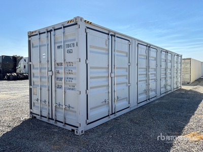 2026 40 ft High Cube Multi-Door Contenedor de almacenamiento