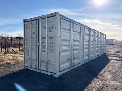 2026 40 ft High Cube Multi-Door Storage Container