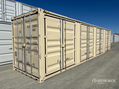 2026 40 ft High Cube Multi-Door Storage Container