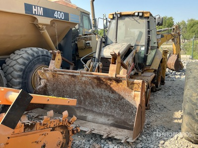 2008 Cat 422E Graaflaadmachine (Inoperable)