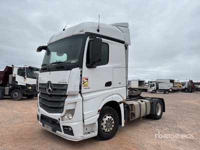2014 Mercedes-Benz Actros 1842 4x2 Tracteur Routier Cabine Couchette S/A Sleeper Truck Tractor (Inoperable)