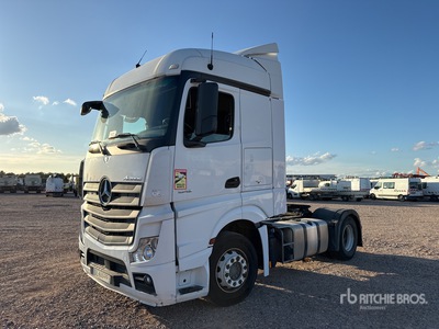 2014 Mercedes-Benz Actros 1842 4x2 Tracteur Routier Cabine Couchette Tracteur Routier Couchette (Inoperable)