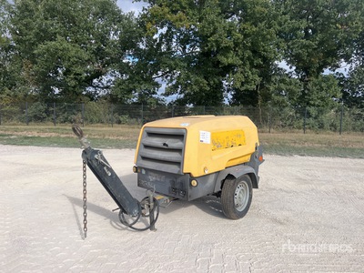2017 Atlas Copco XAS48 Mobile Compresseur A Air Air Compressor