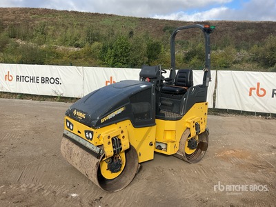 2017 Bomag BW120AD-5 Double Drum Roller