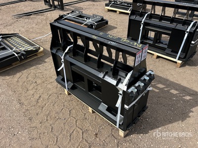 Quantity of (2) 2026 LYALS ALSF48 48 in Skid Steer Forks (Unused)
