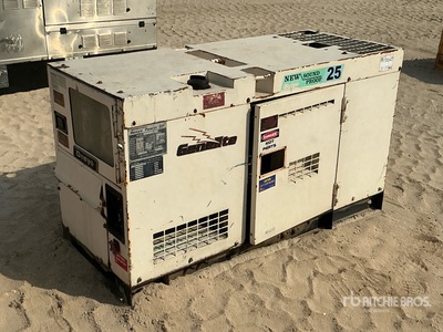 Denyo DCA-25SPI-C 25 kVA Skid-Mounted Generator Set