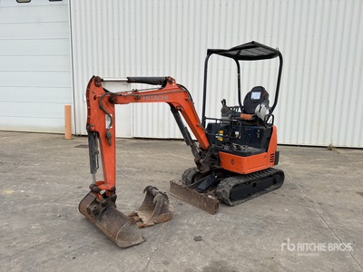 2017 Hitachi ZX19U-5A YR Mini Pelle Minibagger