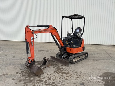 2017 Hitachi ZX19U-5A YR Mini Pelle Minibagger