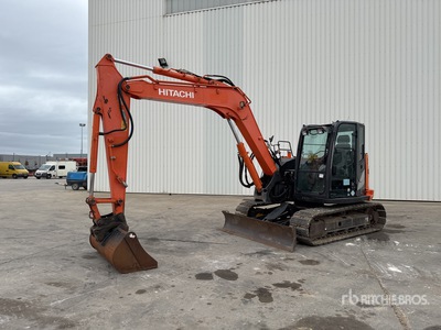 2018 Hitachi ZX85USB-5A Pelle Sur Chenilles Koparka gąsienicowa