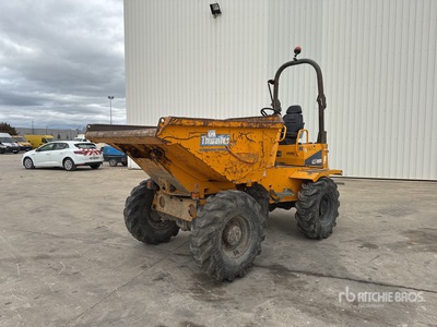 2011 twaites MACH444 4.5 t 4x4 Swivel Dumper