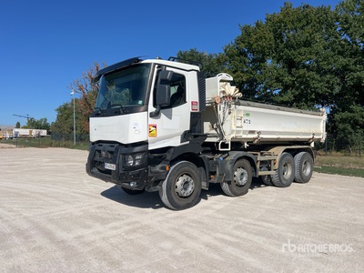 2019 Renault C 440 Comfort 8x4 Camion Bi Benne Camion à benne basculante Tri/E