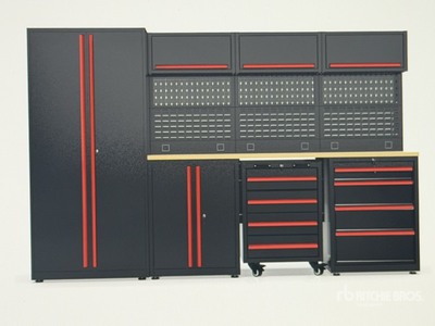 2026 Welgtek SS Tool With Up Cabinet 124" SERIES-124-51C