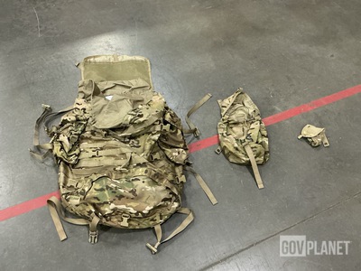 (10) Large Field Rucksacks, (82) Hand Grenade Pouches & Assorted Items