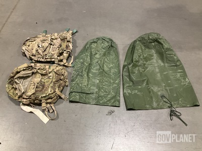 (18) Assault Packs & (90) Clothing Bags