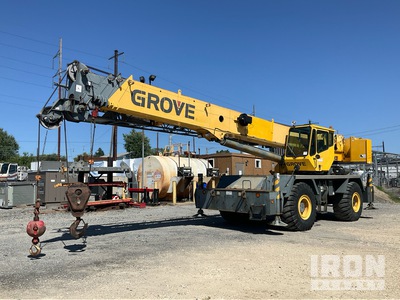 Grove RT600E 50 lb 4x4 Rough Terrain Crane