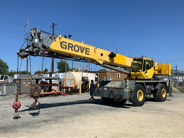 2006 Grove RT600E 50 ton 4x4x4 Rough Terrain Crane 2006 Grove RT600E 50 ton 4x4x4 Rough Terrain Crane
