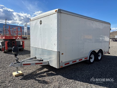2005 Wells Cargo 16 ft T/A Rimorchio chiuso