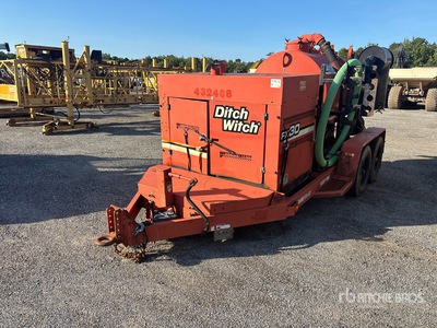 2009 Ditch Witch FX30 500 gal T/A ハイドロバキュームトレーラー