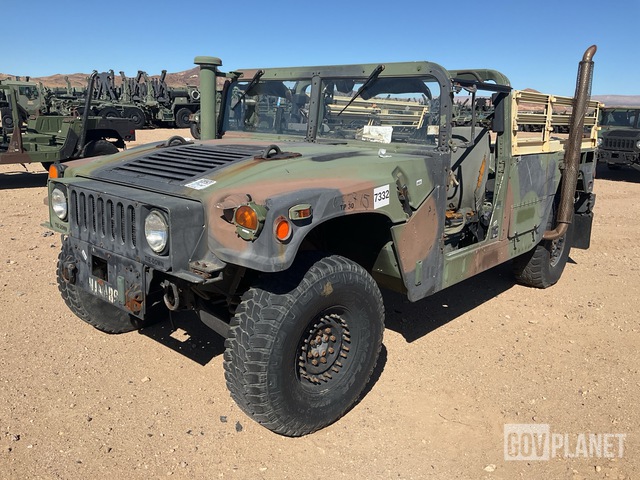 2007 AM General M1152 HMMWV 2 Door w/Truck Body